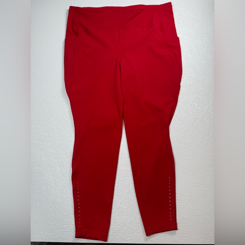 Lululemon Swift Speed High-Rise Tight 28" Dark Red‎ (First Release) Size 20 - Picture 7 of 13